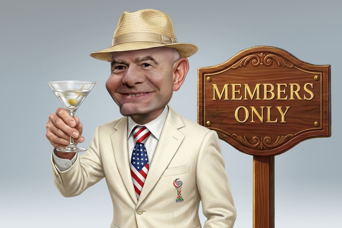 Gianni Infantino, presidente de la FIFA