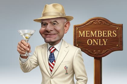 Gianni Infantino, presidente de la FIFA