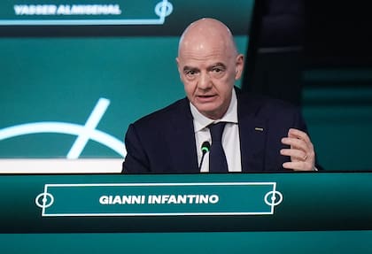 Gianni Infantino, presidente de la FIFA