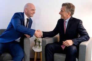 Macri anunció que la Fundación FIFA destinará un millón de dólares para Venezuela