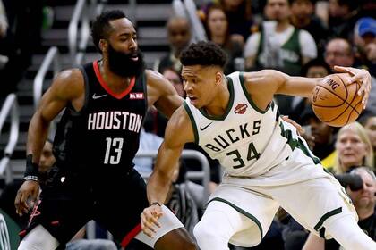 Giannis Antetokounmpo vs James Harden