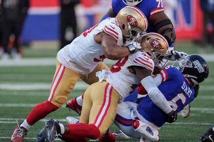 Giants son dominados y caen 34-24 ante los 49ers quedando con marca de 2-7