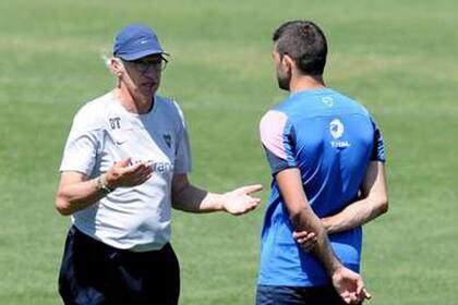 Gigliotti podría quedar fuera del equipo ante Belgrano