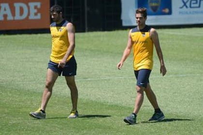 Gigliotti y Gago protagonistas de un cruce en la práctica