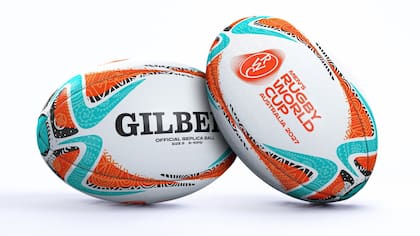 Gilbert dio a conocer la pelota oficial del Mundial de Australia 2027