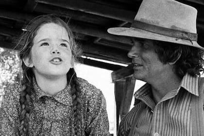 Melissa Gilbert junto a Micharl Landon