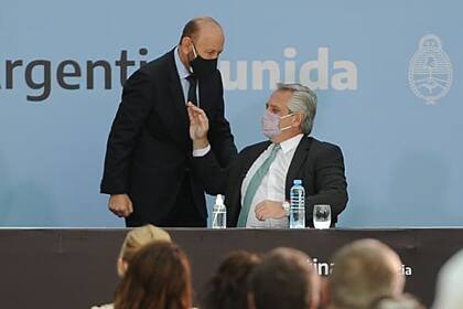 Gildo Insfrán y Alberto Fernández