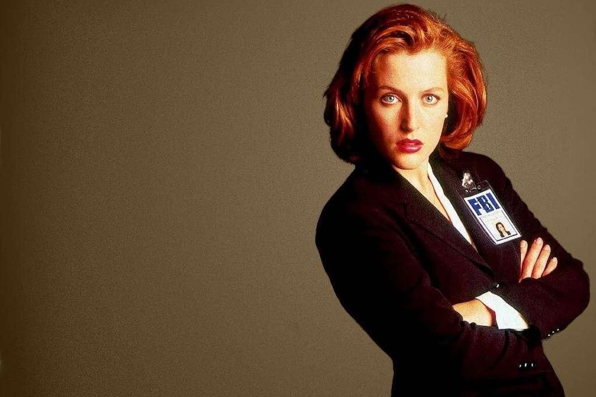 Gillian Anderson como Dana Scully