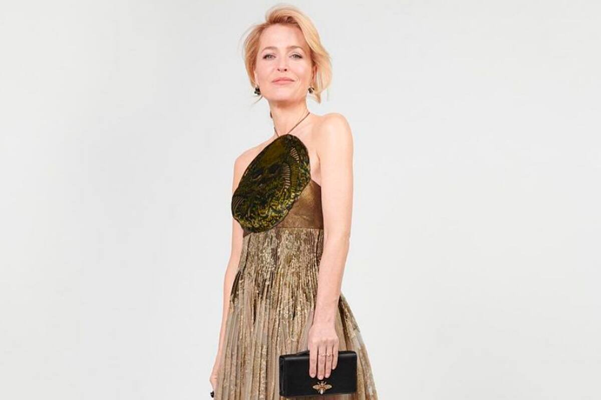 Gillian Anderson se llevó un Globo de Oro por su trabajo en The Crown