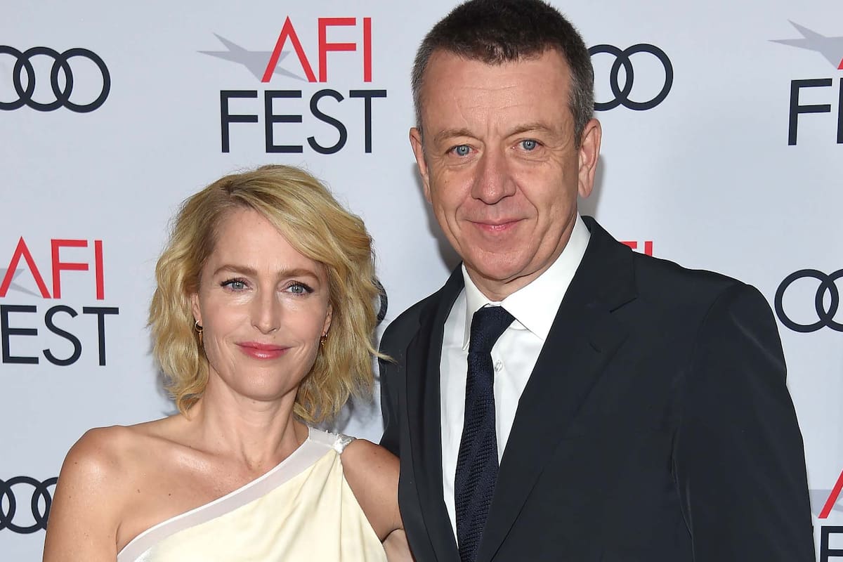 Gillian Anderson y Peter Morgan