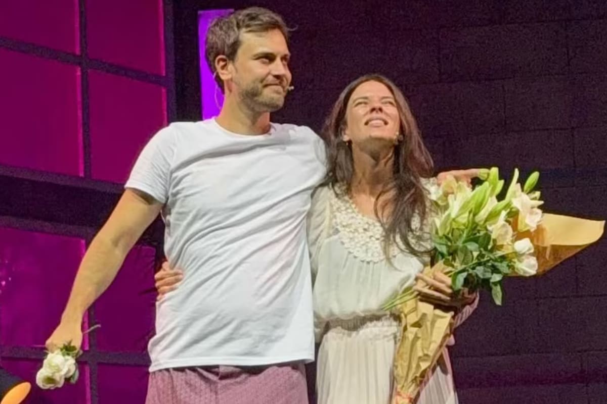 Gimena Accardi presentó su obra con Andrés Gil en Bahía Blanca