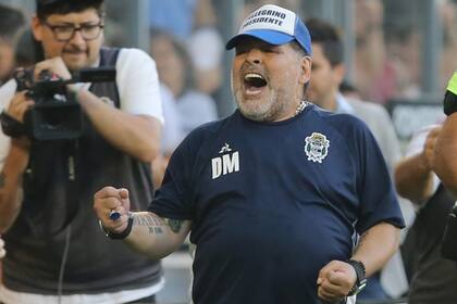 Gimnasia La Plata, aliviado por la supresión de los descensos, confía en que Maradona seguirá dirigiendo al equipo después de agosto