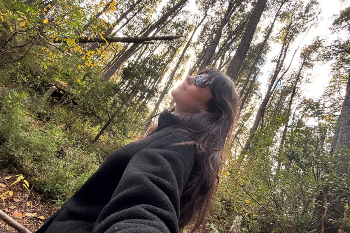 Gina dejó Buenos Aires y se instaló en la Patagonia para comenzar una nueva etapa (Foto: Instagram @gina_ciccone)