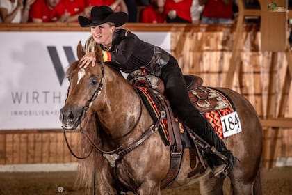 Gina Schumacher es una referente de la equitación hoy