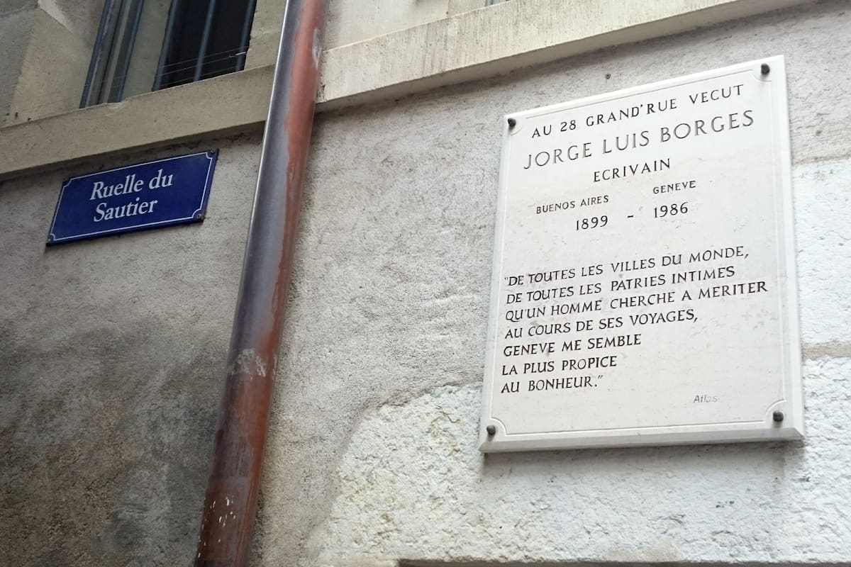 Ginebra, la ciudad de Borges.