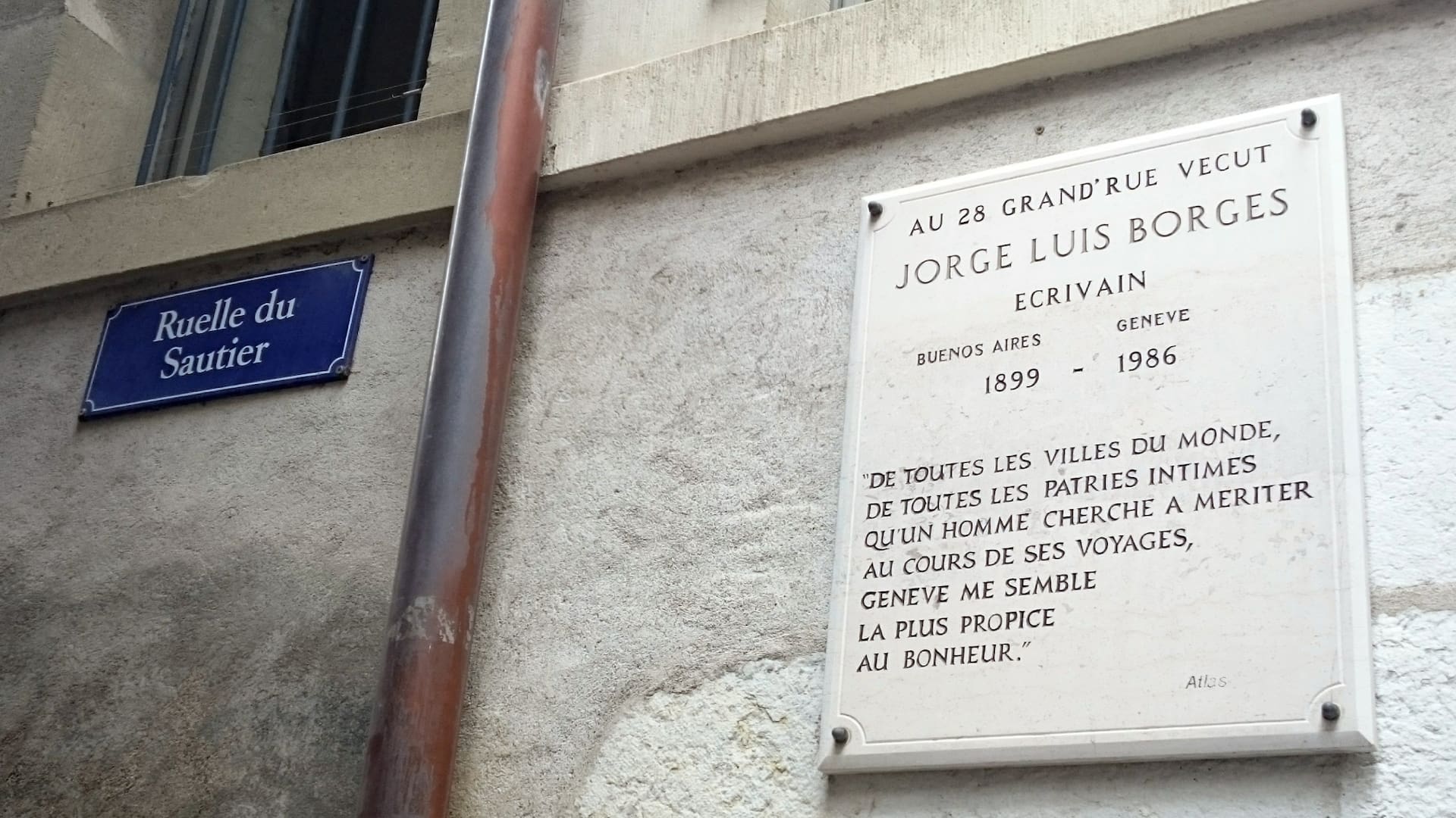 Ginebra, la ciudad de Borges.