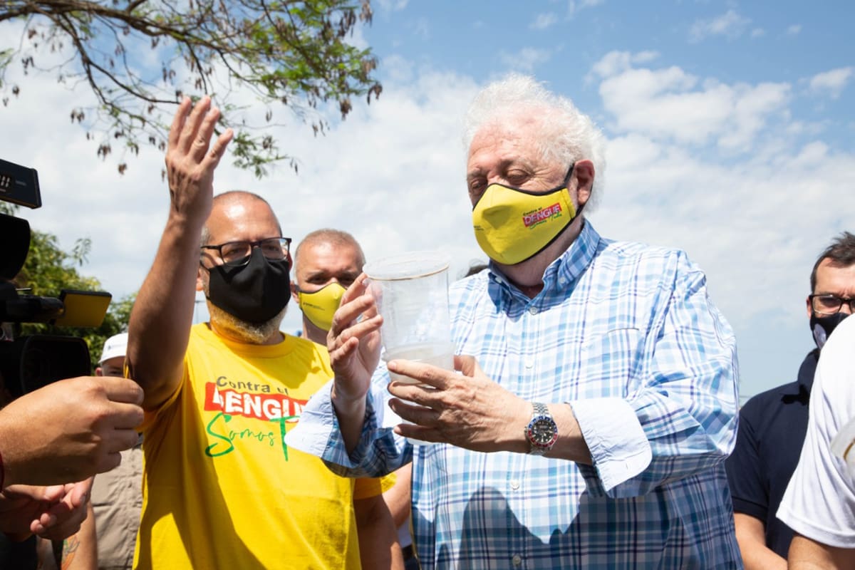 Ginés González García encabezó el lanzamiento de la campaña nacional contra el dengue
