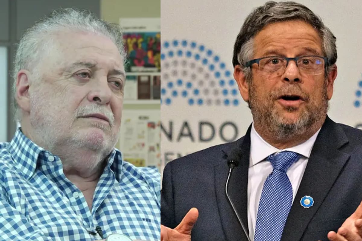 Ginés González García, exministro de salud, y Adolfo Rubinstein, secretario de gobierno de salud.
