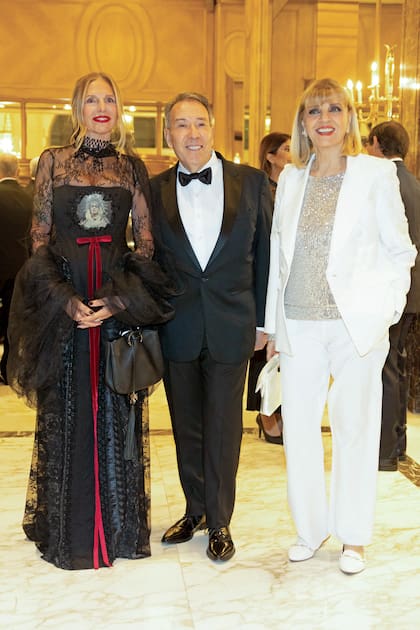 Ginette Reynal, Alejandro Veroutis y Teté Coustarot