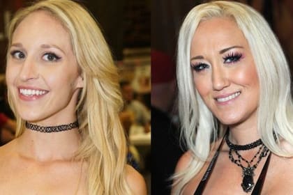 Ginger Banks (izquierda) y Alana Evans (derecha) dicen que en Instagram las discriminan por cómo se ganan la vida