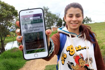 Ginna creó Cromproagro a los 15 años, desde el principio su propuesta de valor fue "sin intermediarios".