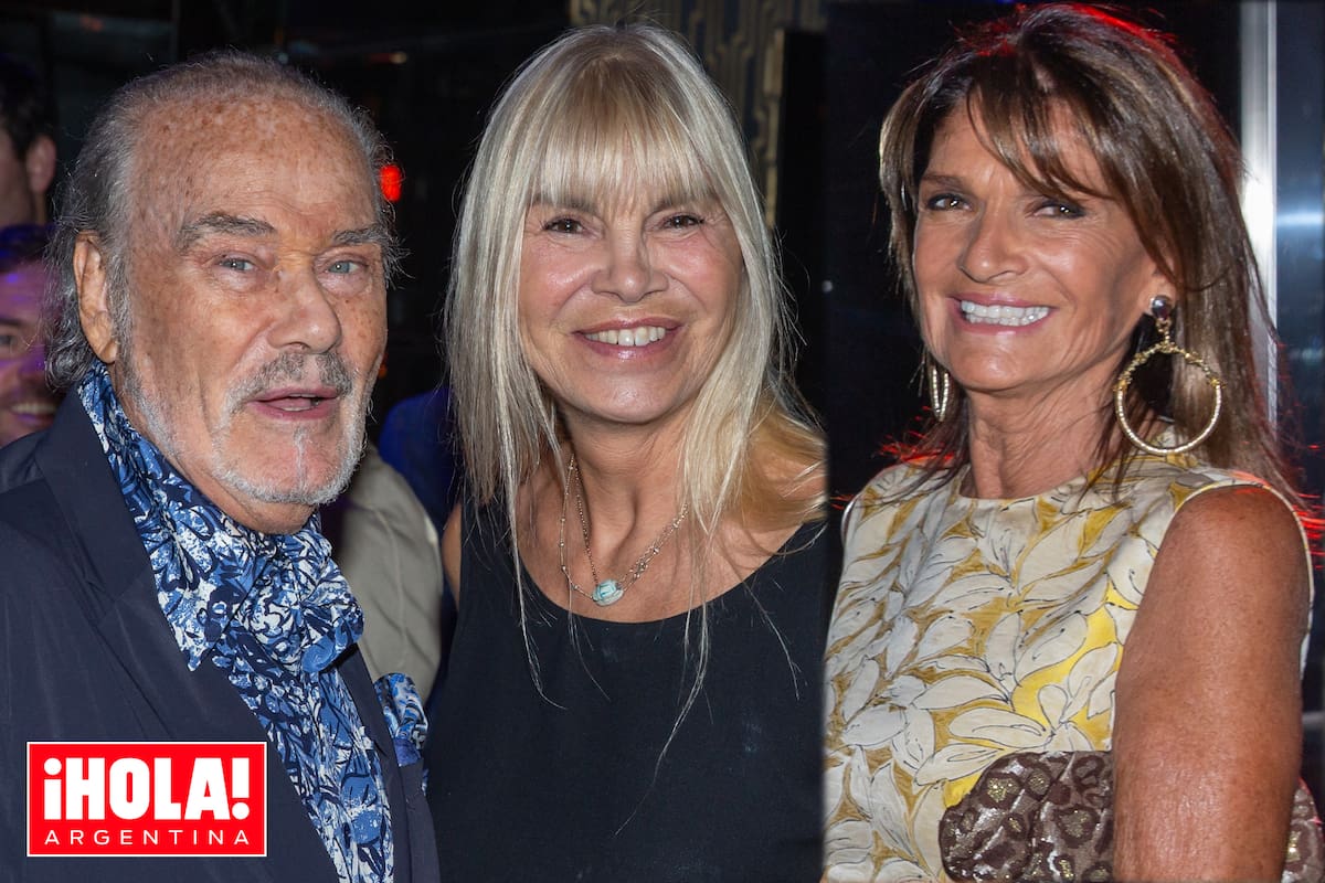 Gino Bogani, Delfina Frers y Teresa Calandra fueron los primeros en llegar al evento.