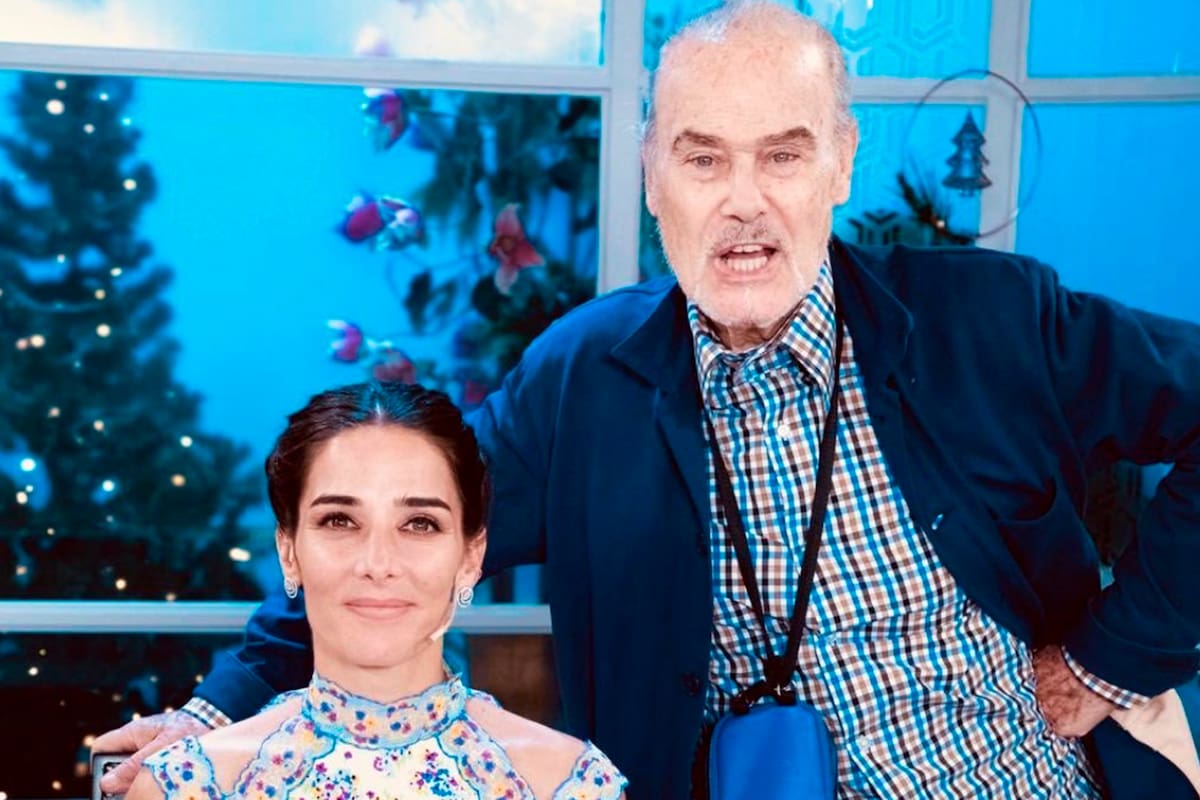 Gino Bogani junto a Juana Viale