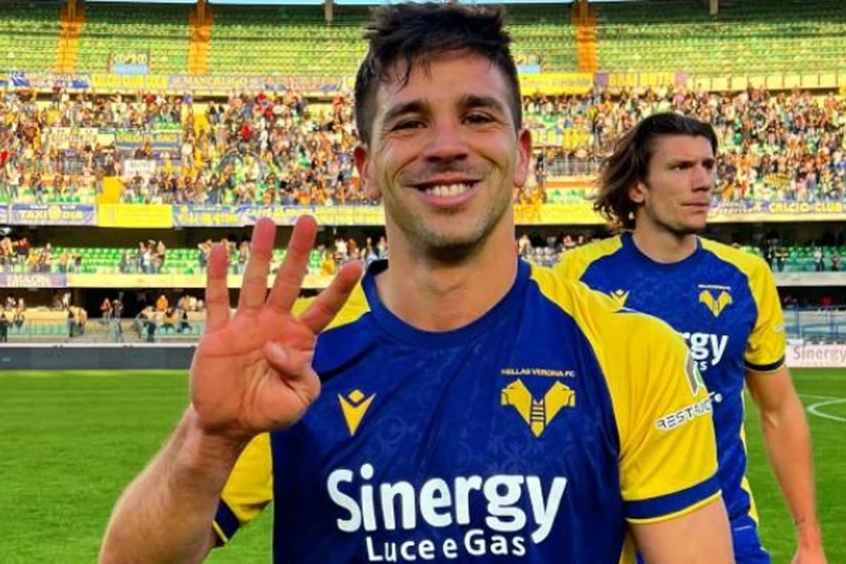 Gio Simeone describe su tarde mágica con Hellas Verona