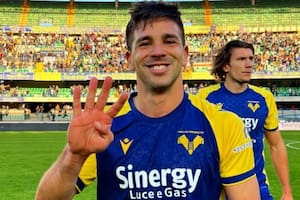 Gio Simeone describe su tarde mágica con Hellas Verona