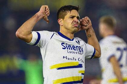 Gio Simeone igualó una asombrosa marca de Hernán Crespo en Italia