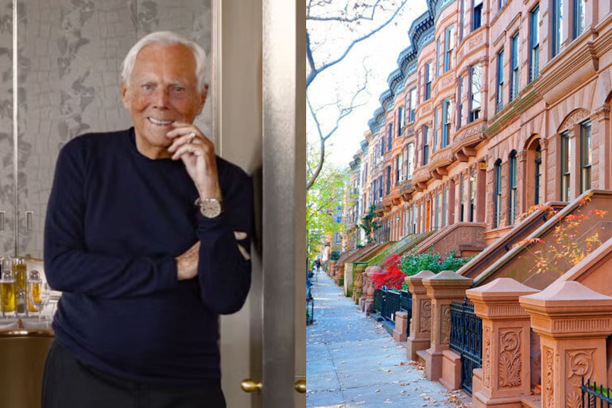 Giorgio Armani tenía un departamento en Upper West Side que personalizó con su gran estilo (Todd Eberle-nuevayork.es)