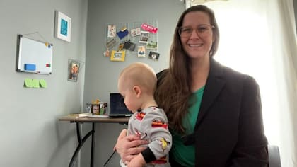 Giovanna tiene un hijo de 11 meses.