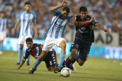 Giovanni Moreno, durante su etapa en Avellaneda