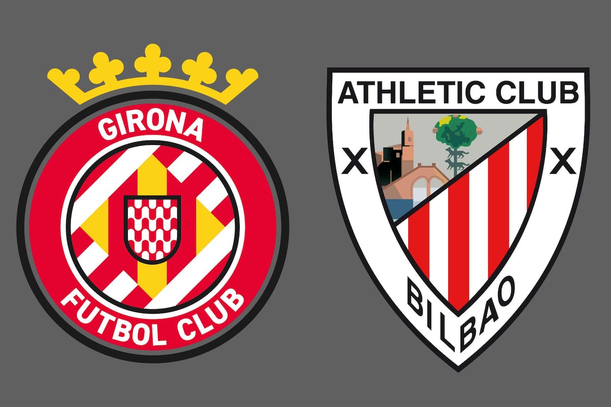 Girona y Athletic Club disputaron uno de los encuentros de la jornada del fútbol español