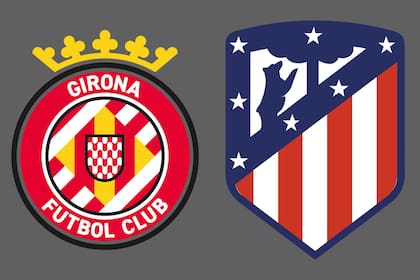 Girona y Atlético de Madrid disputaron uno de los encuentros de la jornada del fútbol español