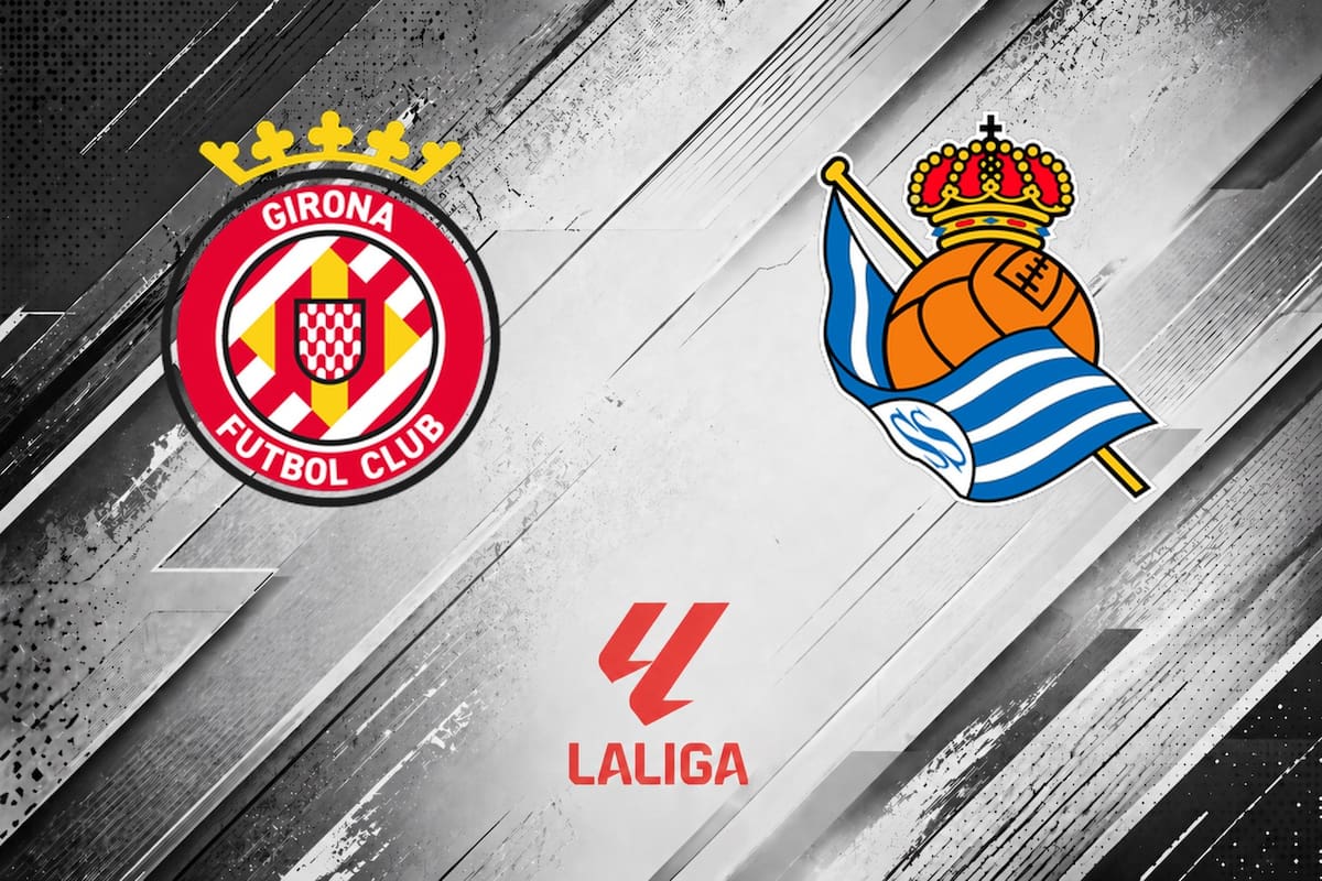 Girona y Real Sociedad disputaron uno de los encuentros de la jornada del fútbol español
