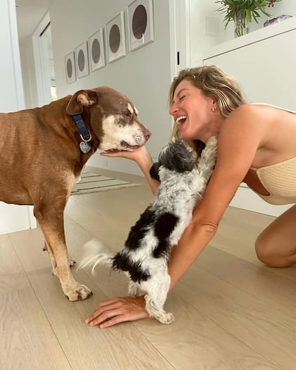 Gisele Bündchen ha tenido varios perros a lo largo de los años, todos tratados como familia