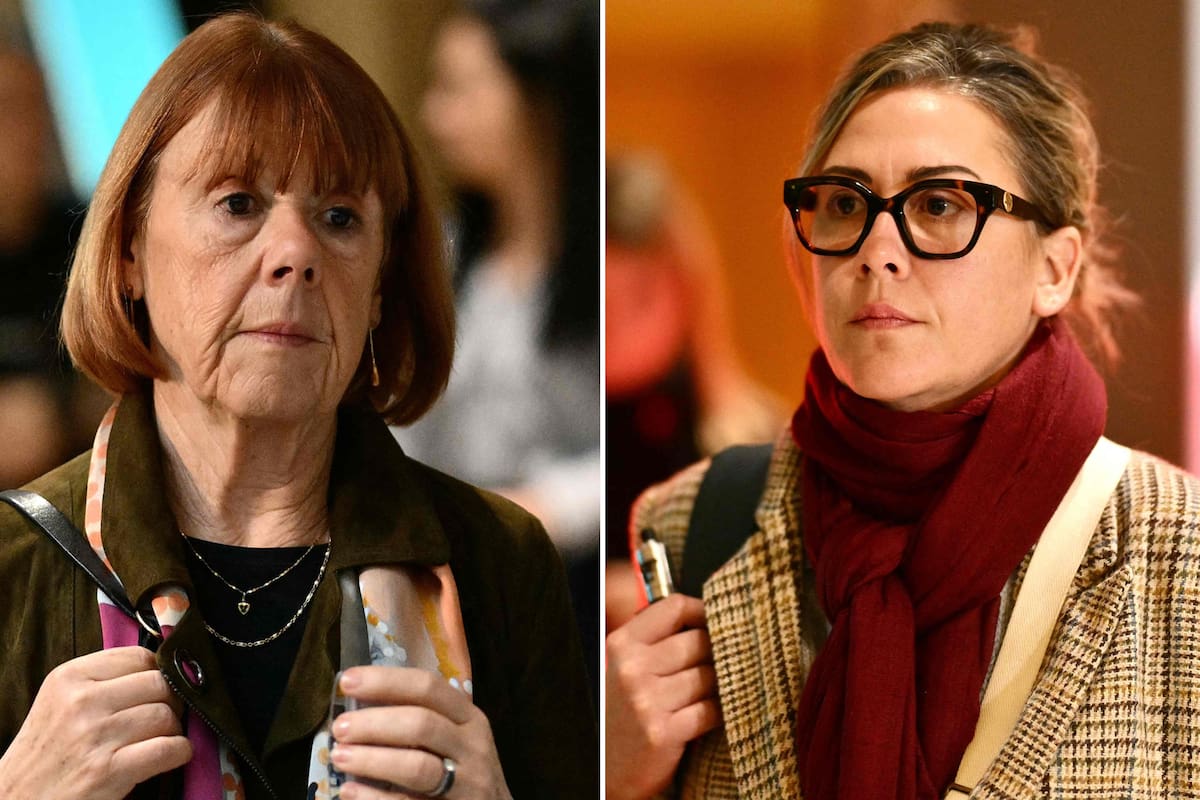 Gisele Pelicot y su hija, Caroline