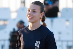 Gisella Bonomi fue nominada leyenda en la inauguración del Mundial, donde fue la goleadora de la Argentina