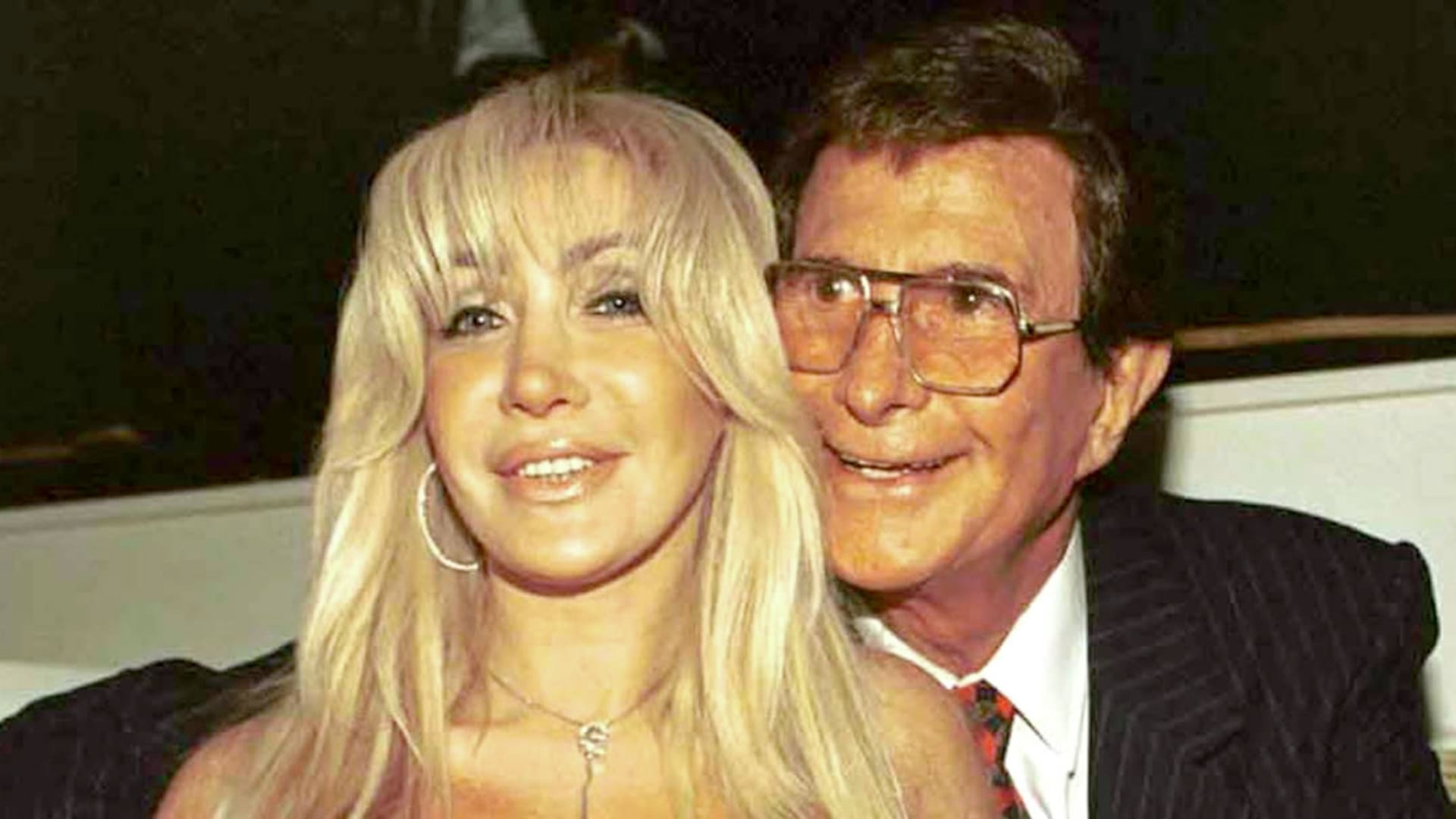 Giselle Rímolo y Silvio Soldán en 2001, poco tiempo antes de que se desate el escándalo