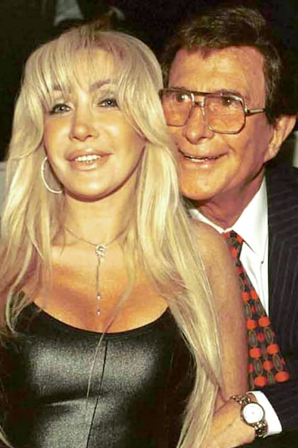 Giselle Rímolo y Silvio Soldán en 2001, poco tiempo antes de que se desate el escándalo