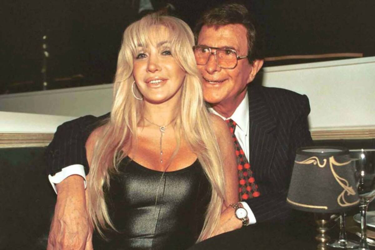 Giselle Rímolo y Silvio Soldán, en una foto de archivo de 2001