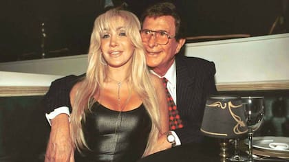Giselle Rímolo y Silvio Soldán, en una foto de archivo de 2001