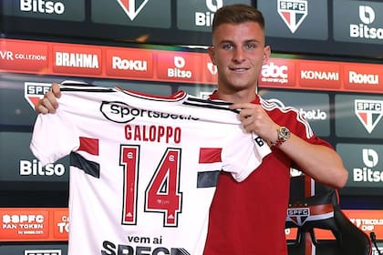 Giuliano Galoppo pasó de Banfield a São Paulo en la primera transferencia realizada en criptomonedas desde el fútbol argentino.
