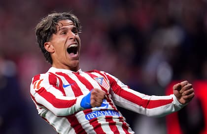 Giuliano Simeone anotó el gol de Atlético Madrid en la derrota del sábado pasado por La Liga de España