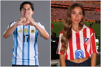 Giuliano Simeone e Irene Ariza