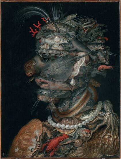 Giuseppe Arcimboldo, El agua, 1566