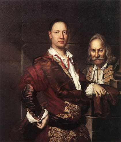 "Retrato de Giovanni Secco Suardo y su sirviente": el Fra Galgario, apodo del fraile pintor, era considerado uno de los mejores retratistas de su época en Italia