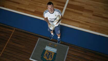 Giustozzi, con la Copa