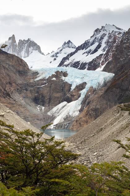 Glaciar piedras blancas.